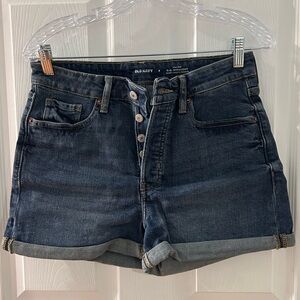 Old Navy Women's Dark Blue Jean Shorts